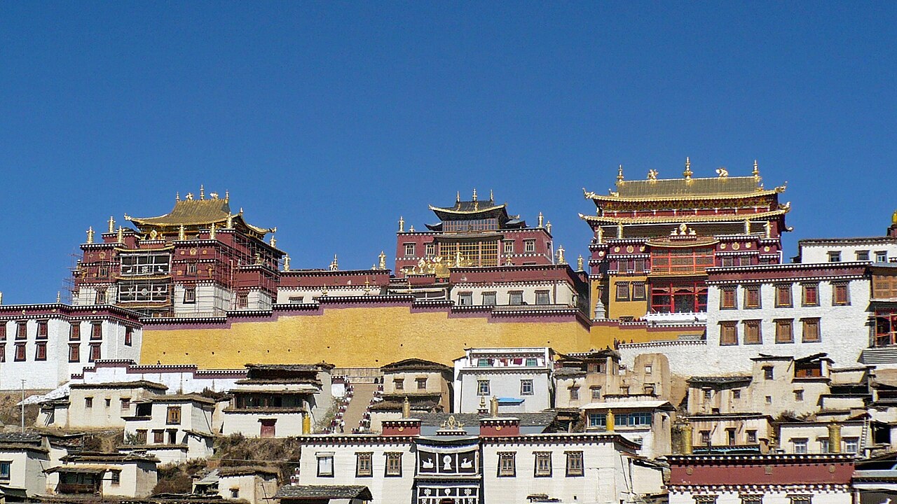 松贊林寺 實景照片